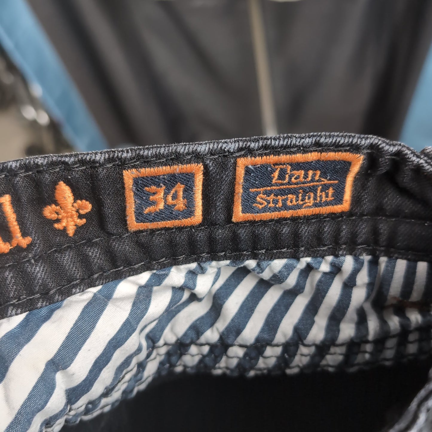 Jean baggy vintage Rock Revival (taille 34) J65