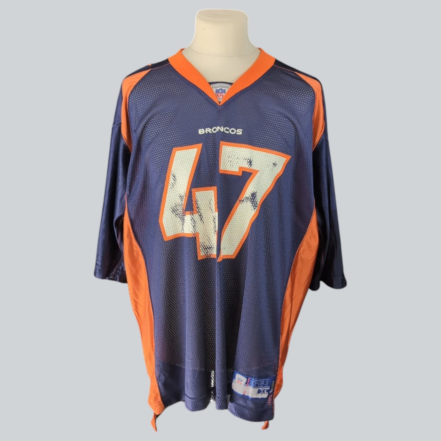Maillot vintage Reebok NFL Denver Broncos John Lynch (taille XL) T128