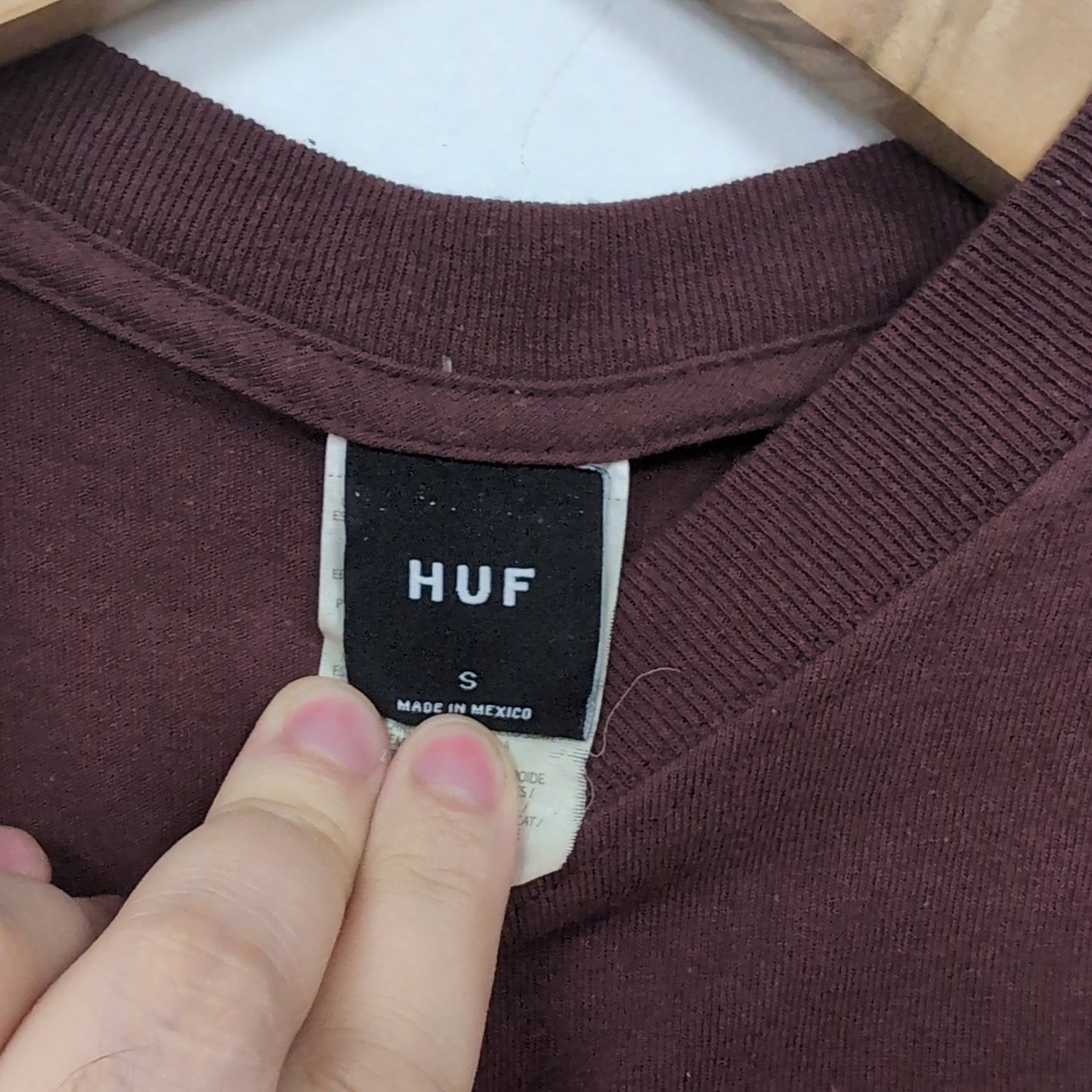 Tee shirt vintage HUF (taille S) T356