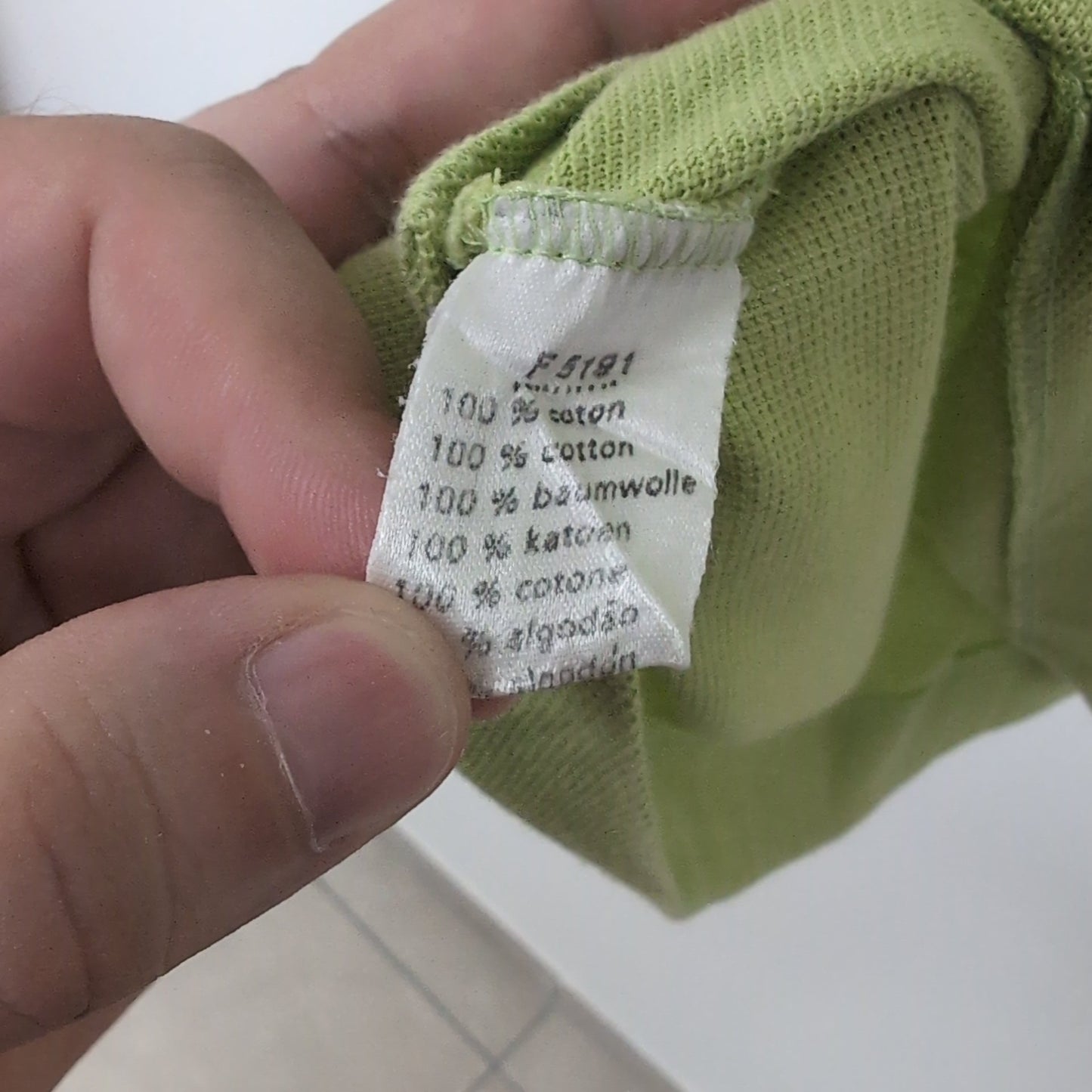 Polo vintage Lacoste (taille XL) T290