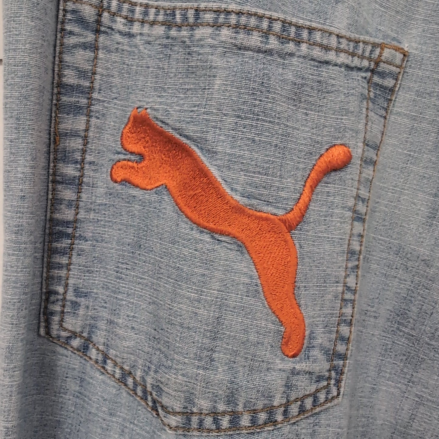 Jean Baggy vintage Evisu X Puma (taille 38) J89
