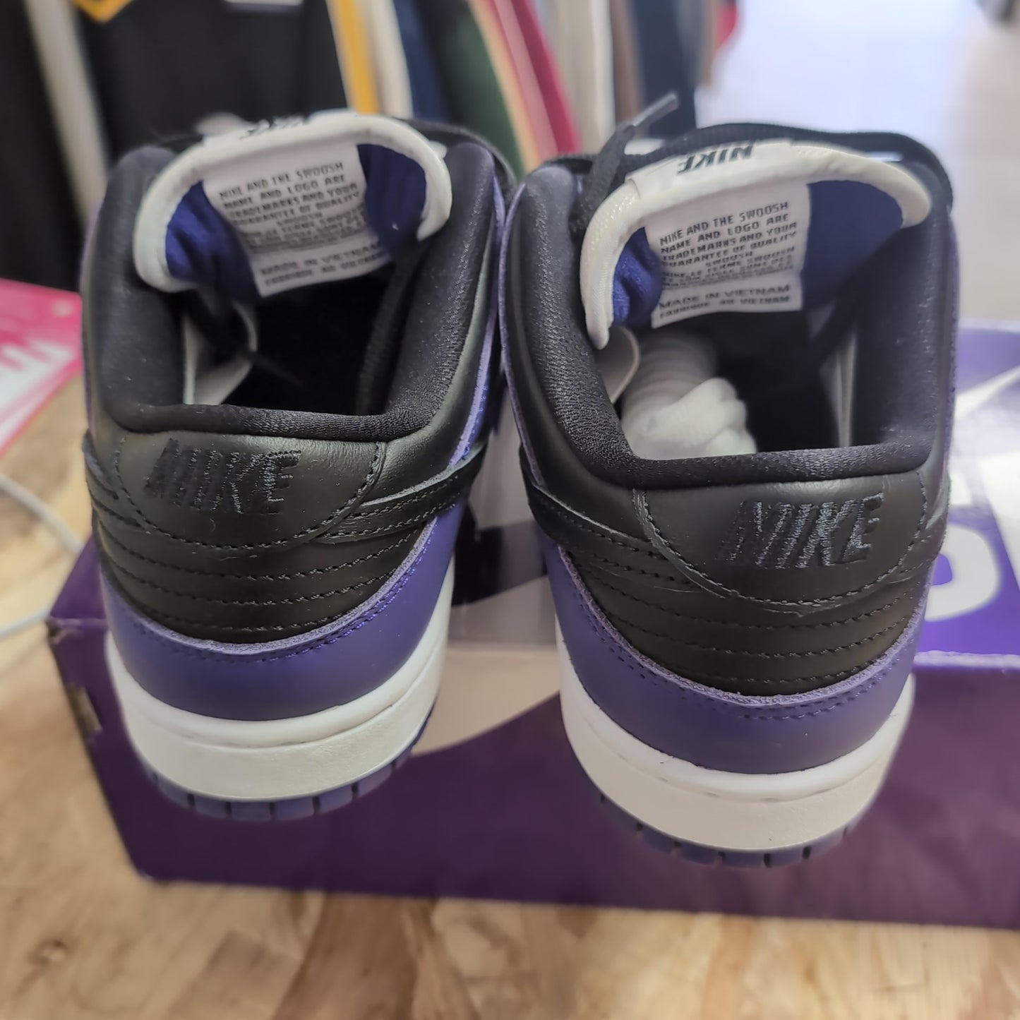 Sneakers Nike Dunk SB Purple (taille 40Eu / 7Us) DS