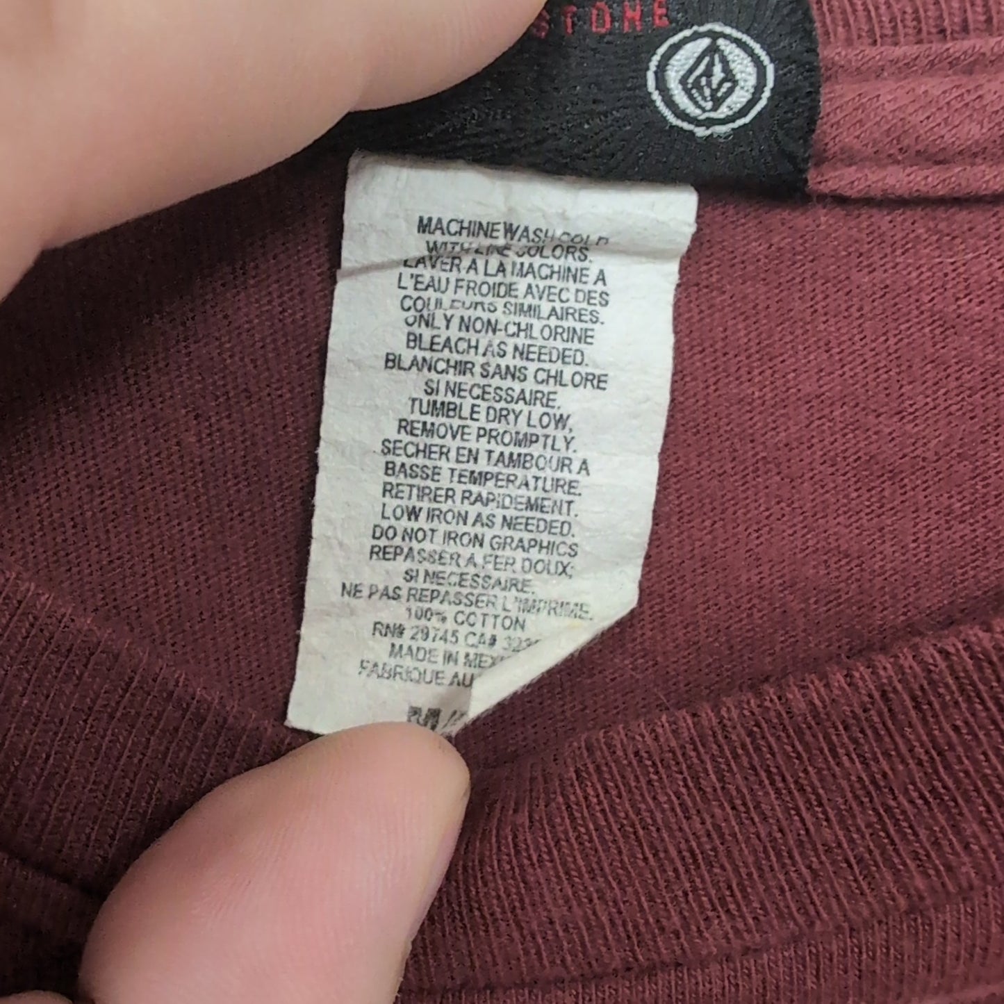 Tee shirt vintage Volcom (taille M) T358