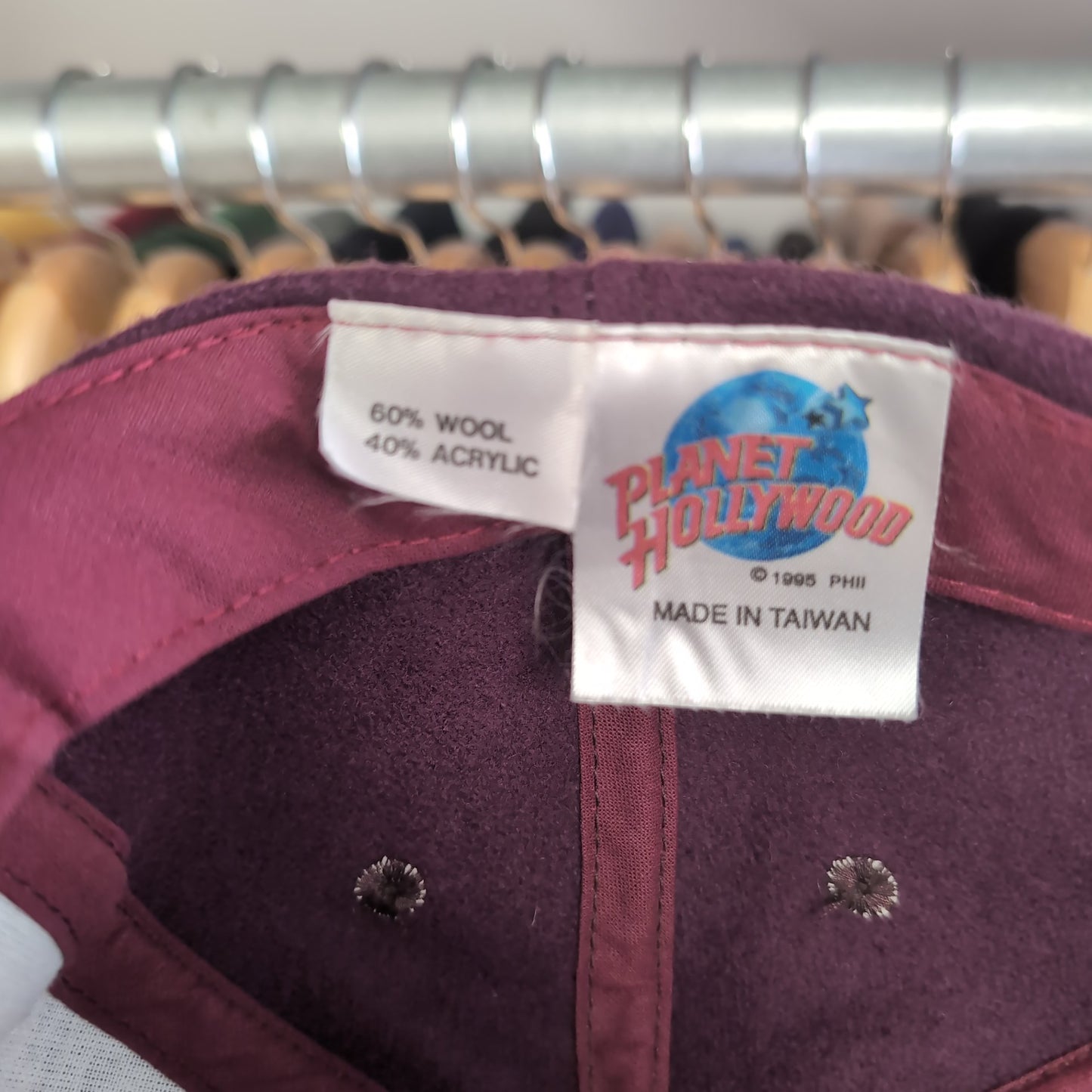 Casquette vintage Planet Hollywood 90's