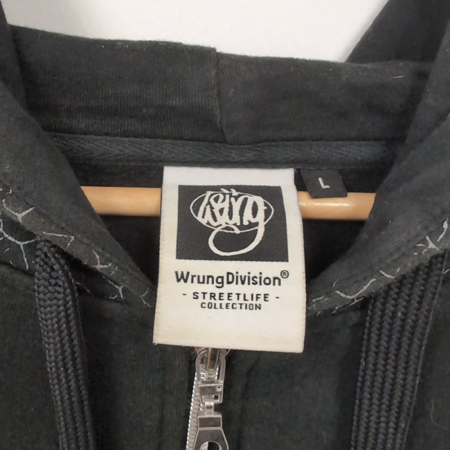 Sweat à capuche vintage Wrung (taille L) H31