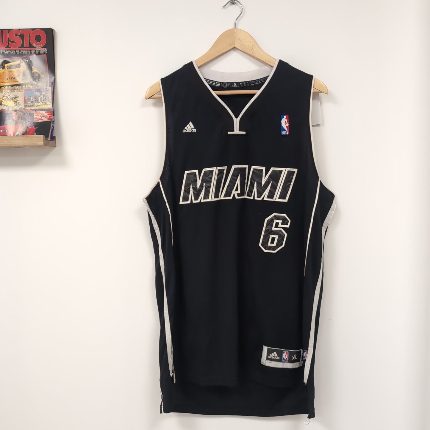 Maillot vintage Miami Heat NBA LeBron James (taille XL) T300