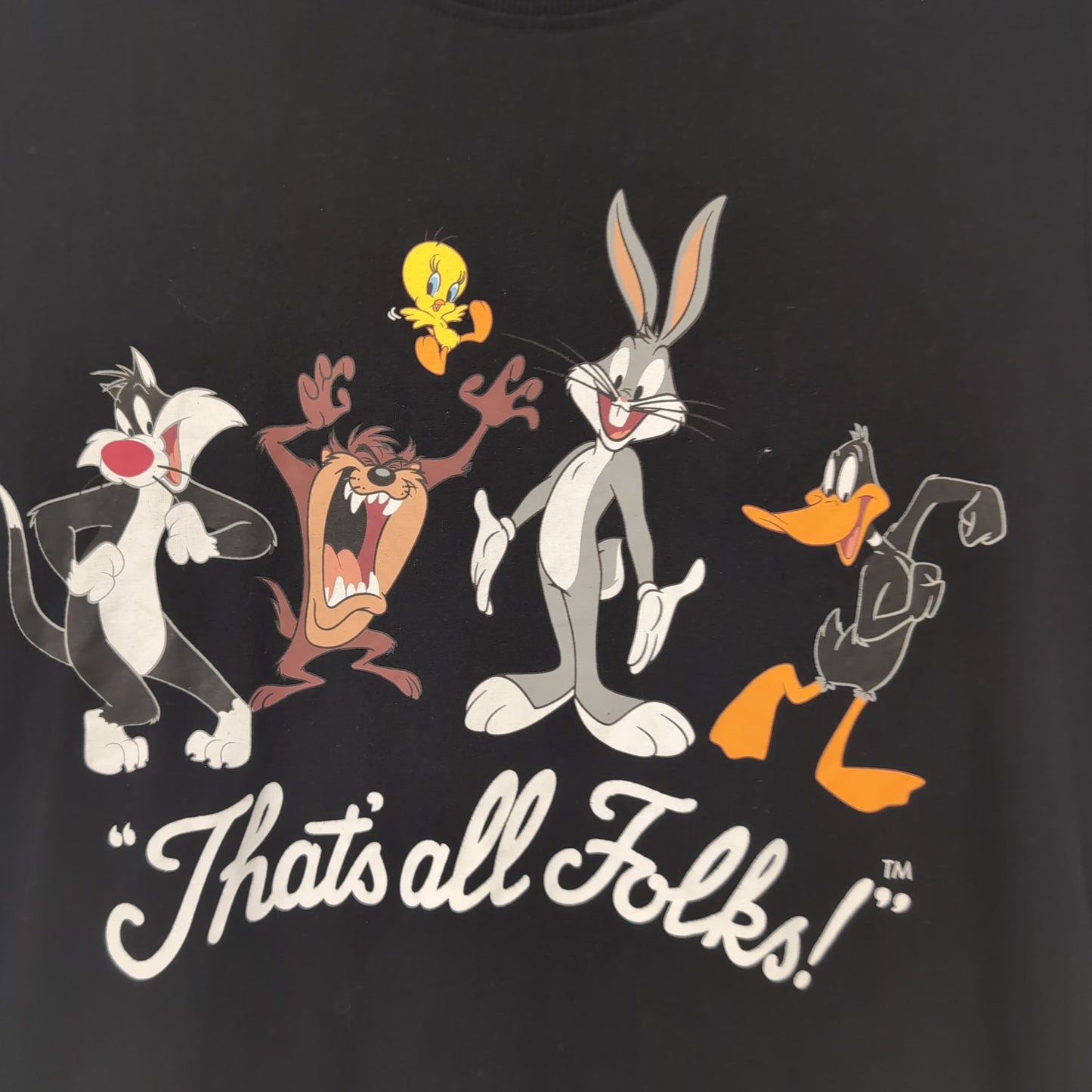 Tee shirt vintage Looney Tunes (taille M) T344