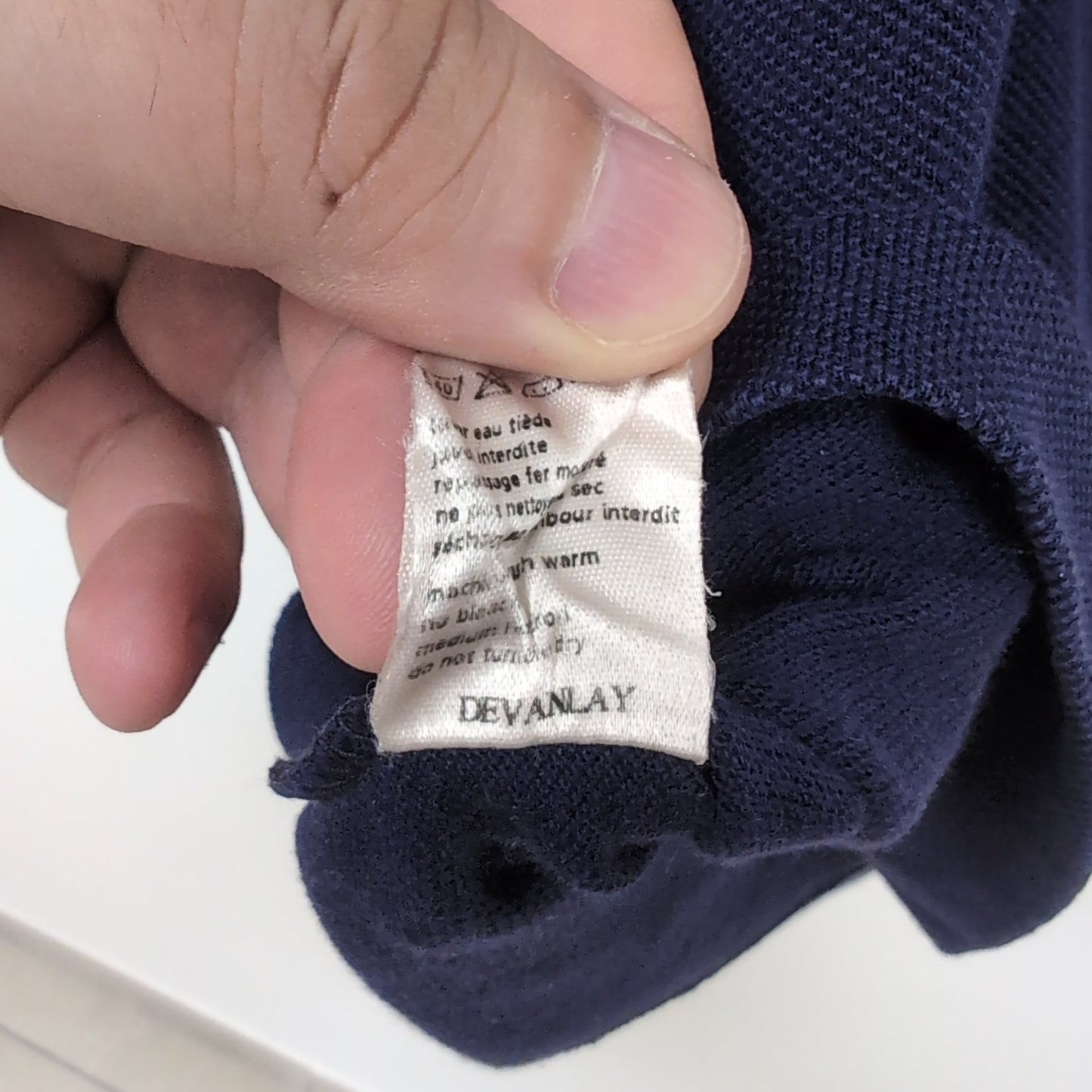 Polo vintage Lacoste (taille XS) T287