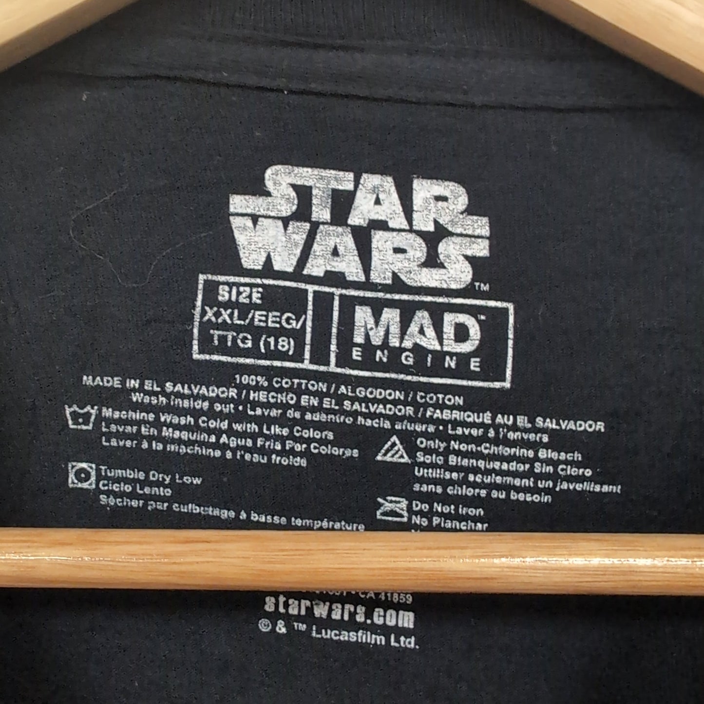 Tee shirt vintage Star Wars (taille M) T351