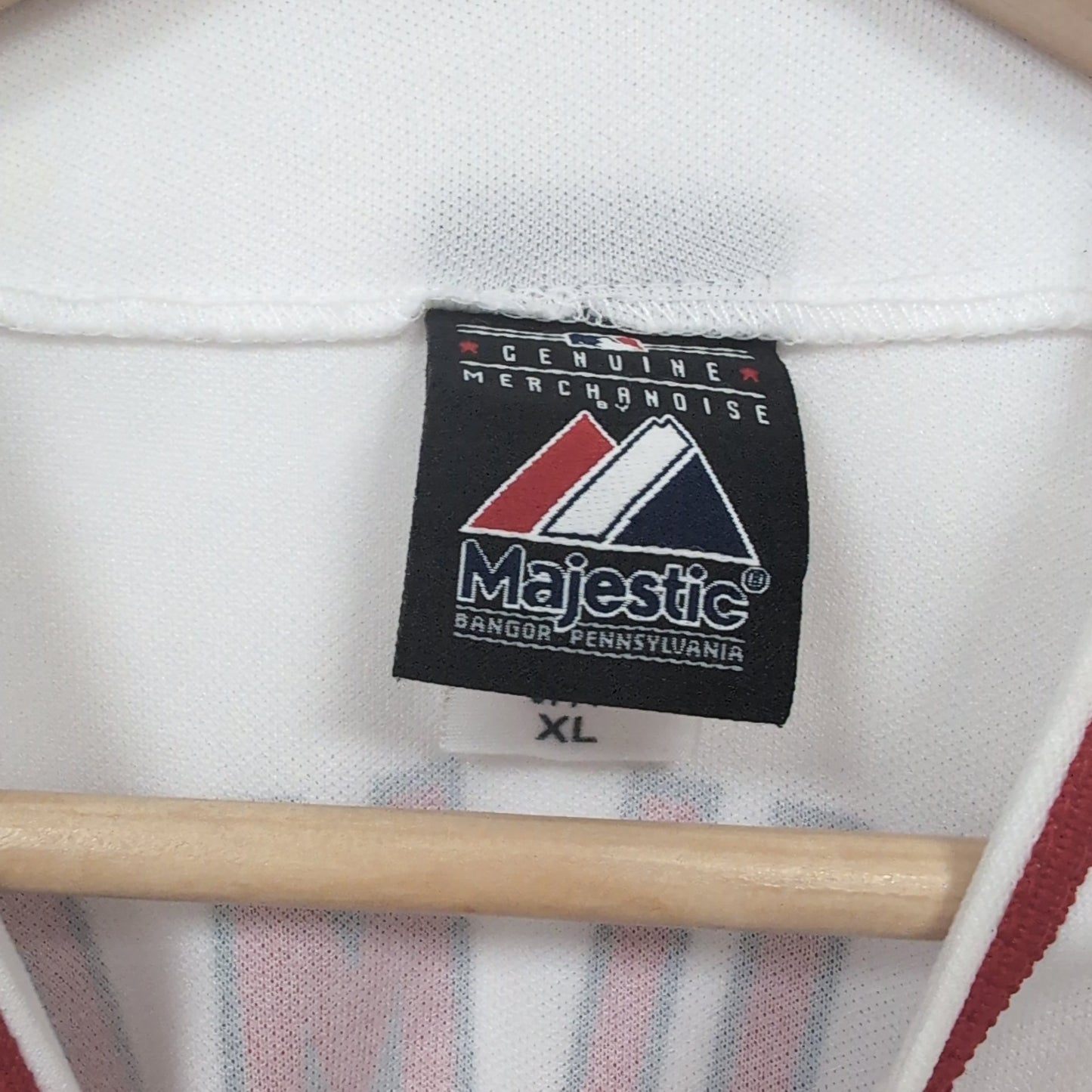 Chemise vintage Majestic MLB Angels de Los Angeles Mark Trumbo (taille M) T273