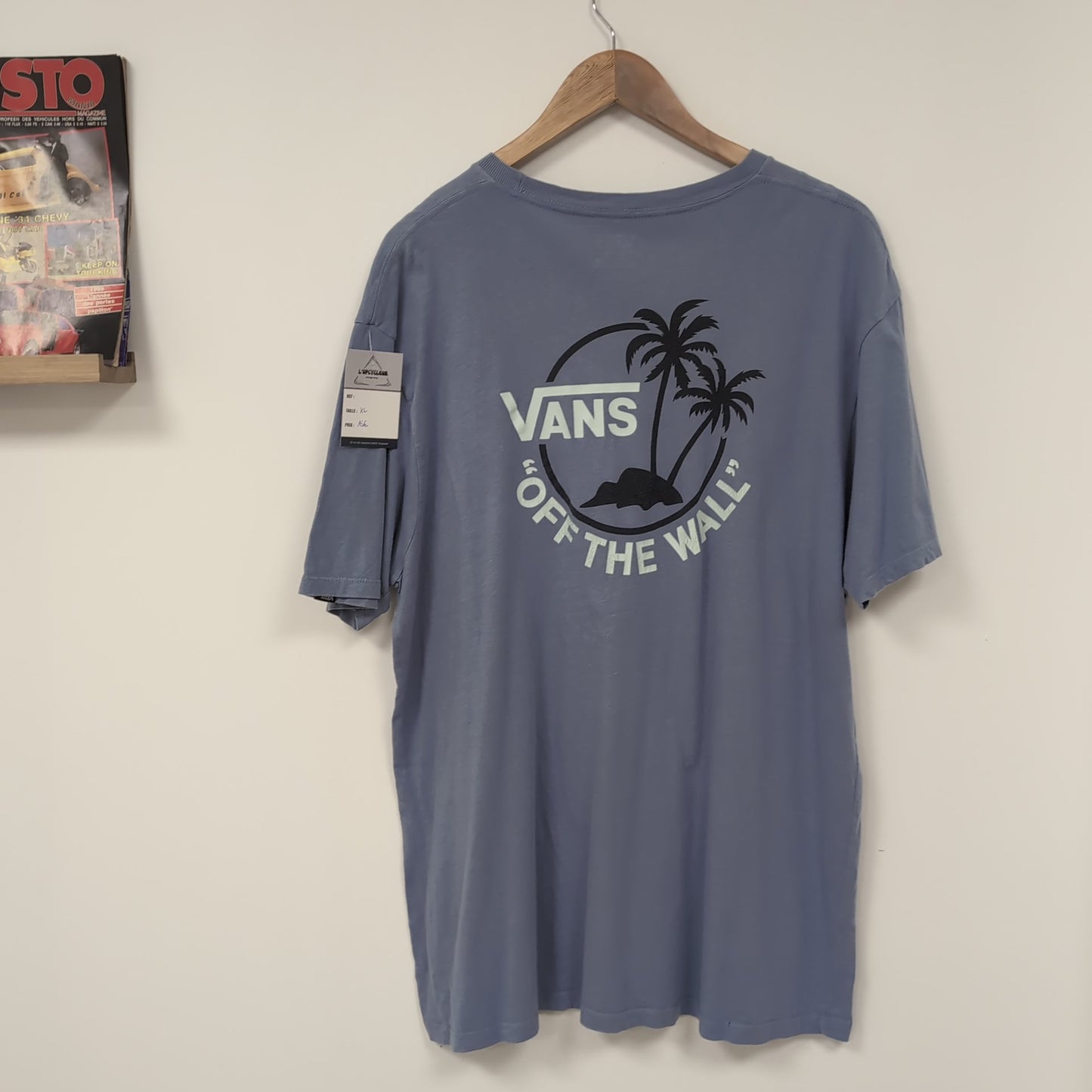 Tee shirt vintage Vans (taille XL) T329