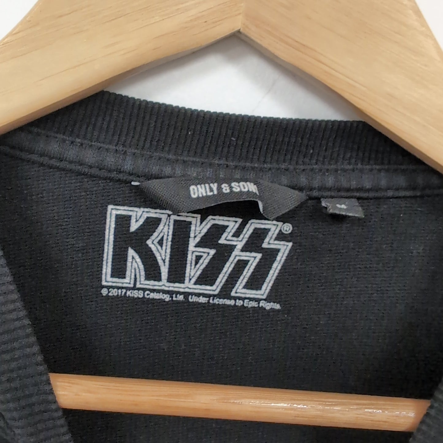 Crewneck vintage KISS (taille M) H40
