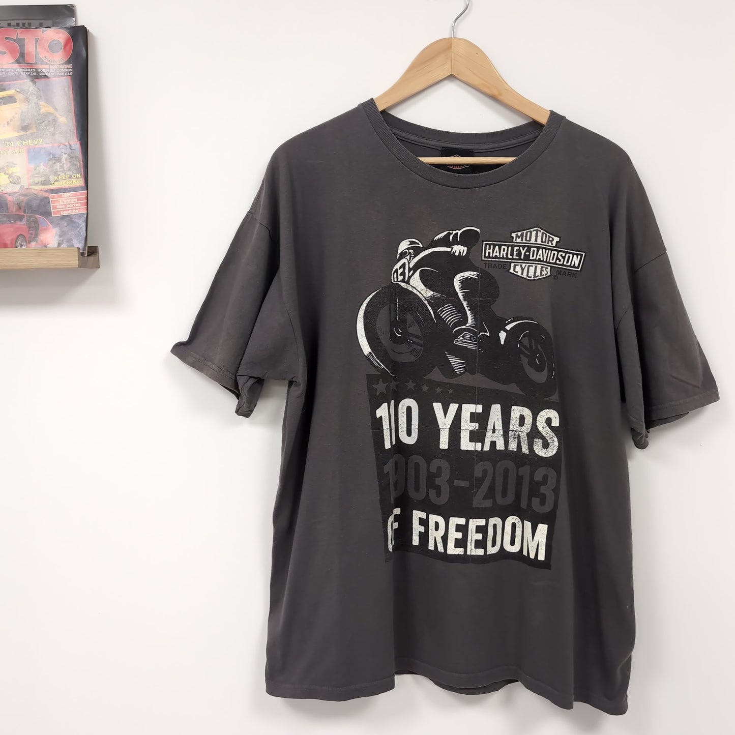 Tee shirt vintage Harley-Davidson (taille XL) T247