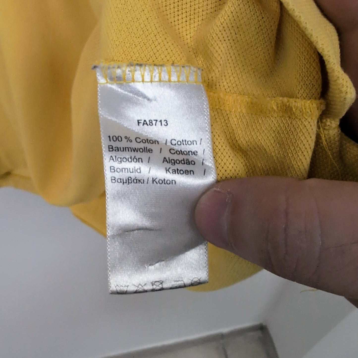 Polo vintage Lacoste (taille 3XL) T292