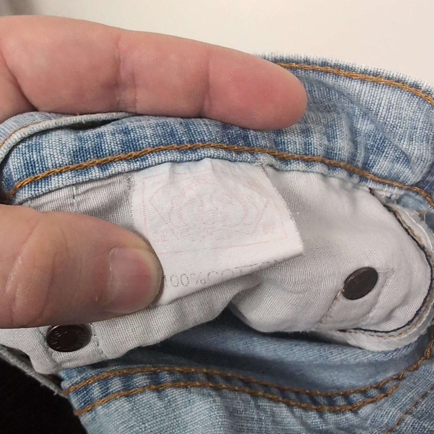 Jean Baggy vintage Evisu X Puma (taille 38) J89