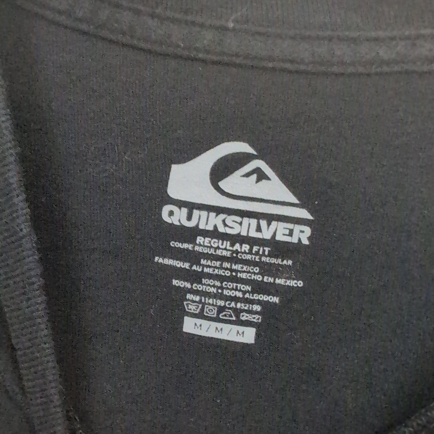 Tee shirt vintage Quiksilver (taille M) T345