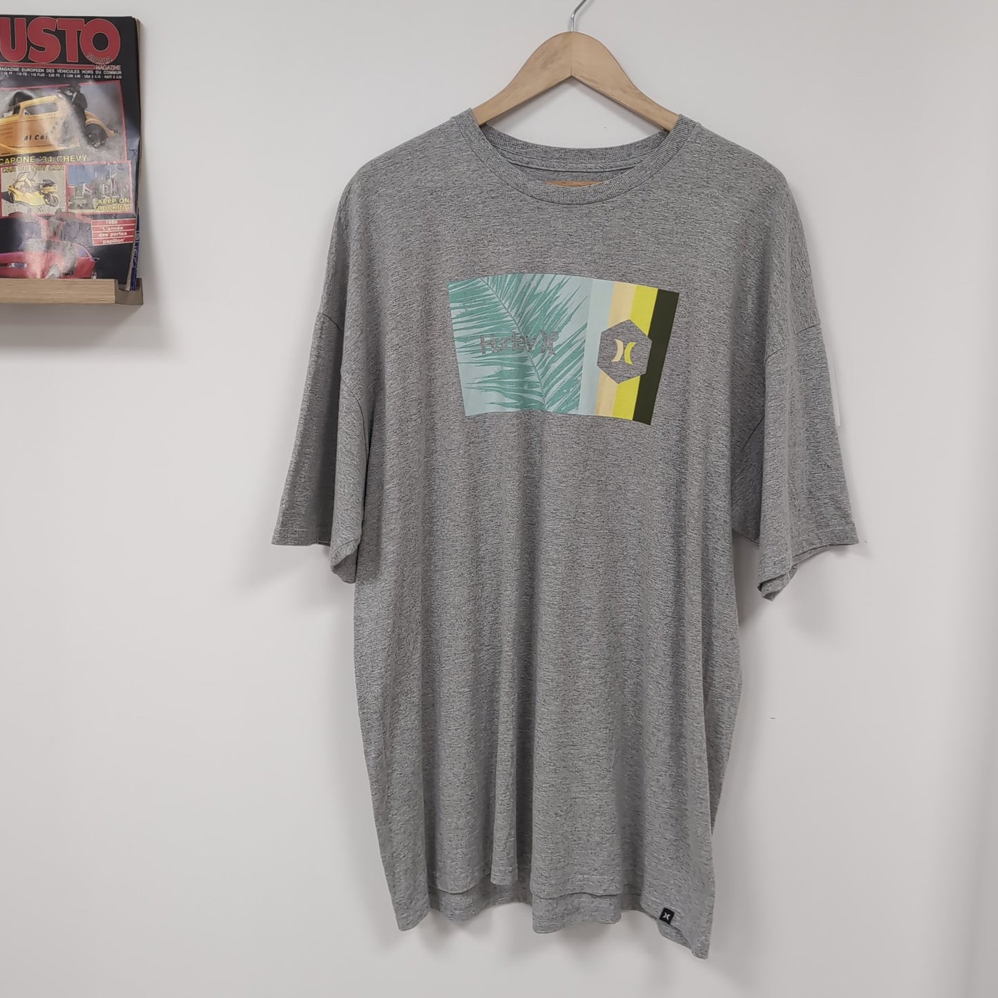 Tee shirt vintage Hurley (taille XXL) T322