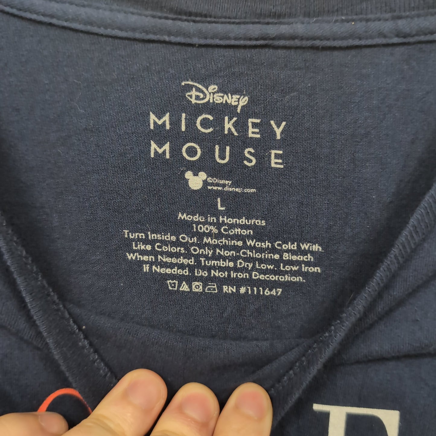 Tee shirt vintage Mickey (taille L) T338