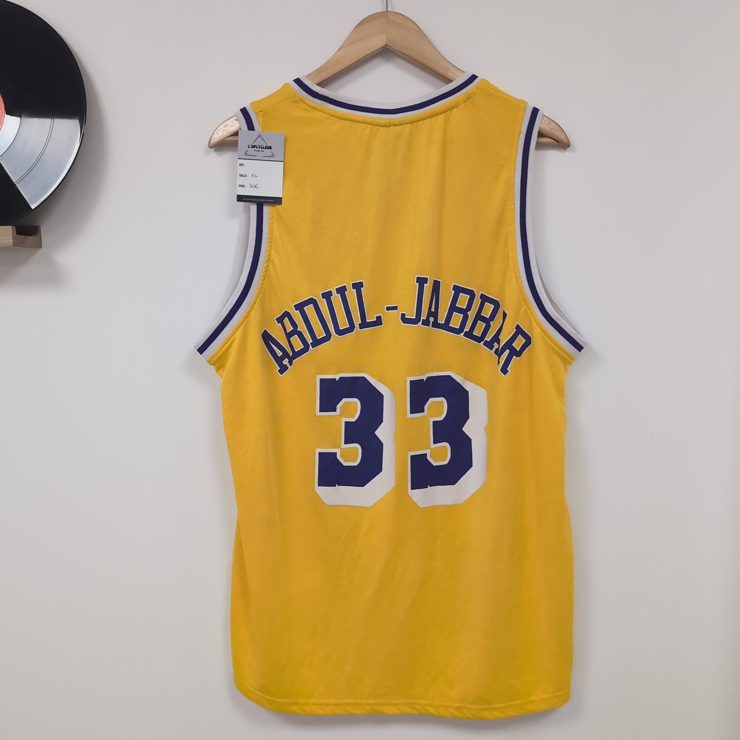 Maillot vintage NBA Lakers Kareem Abdul-Jabbar (taille XL) T226
