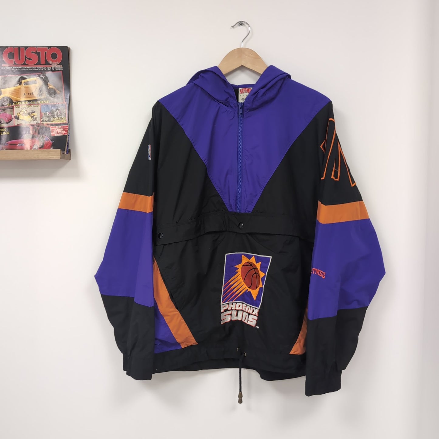 Veste coupe vent vintage Nutmeg Phoenix Suns (taille L) V57