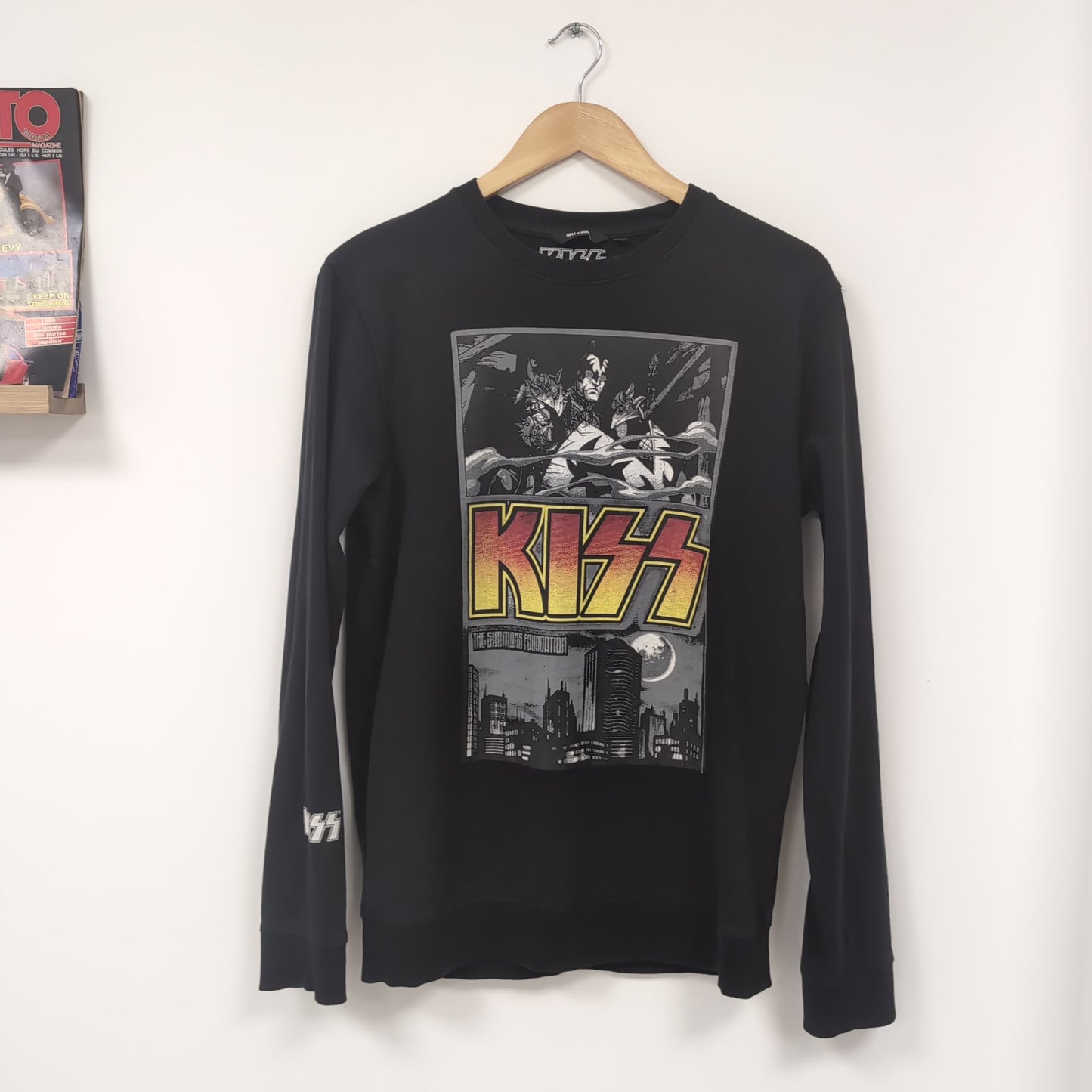Crewneck vintage KISS (taille M) H40