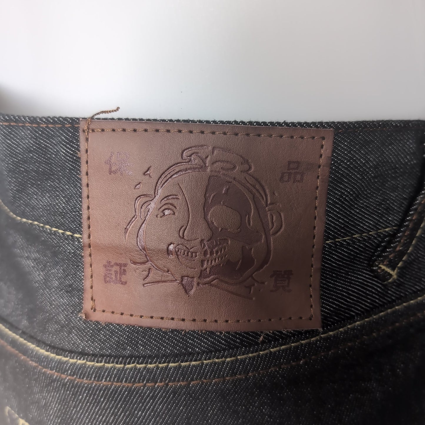 Jean baggy vintage Evisu (taille 33) J42