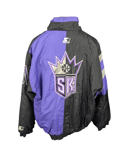 Blouson vintage Starter Kings (Sacramento) (taille L) V18