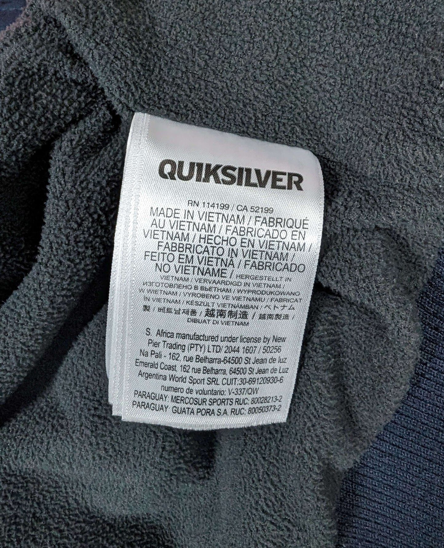 Blouson vintage Quiksilver (taille M)