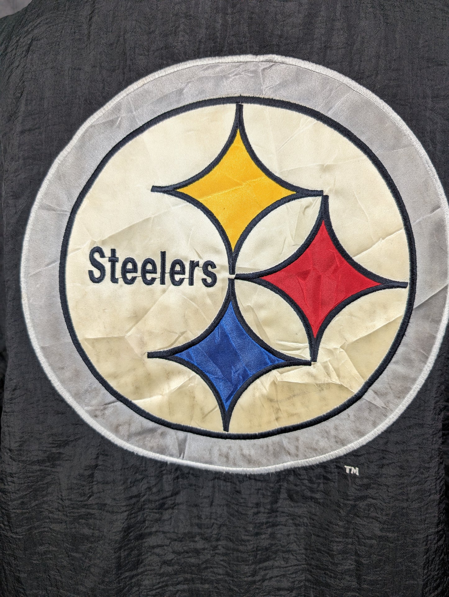 Blouson vintage Starter Steelers (Pittsburgh) (taille L) V9