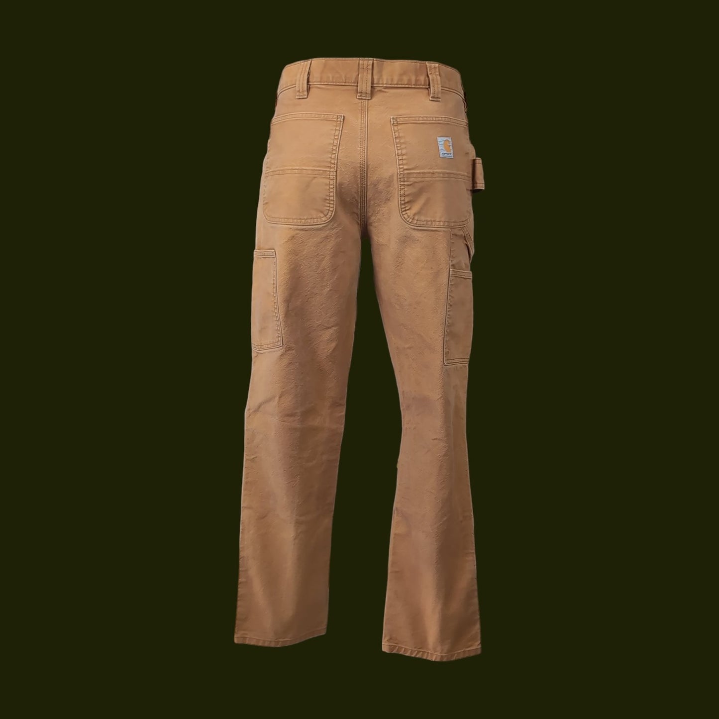 Jean Carpenter double knee vintage Carhartt (taille 32×32) J36