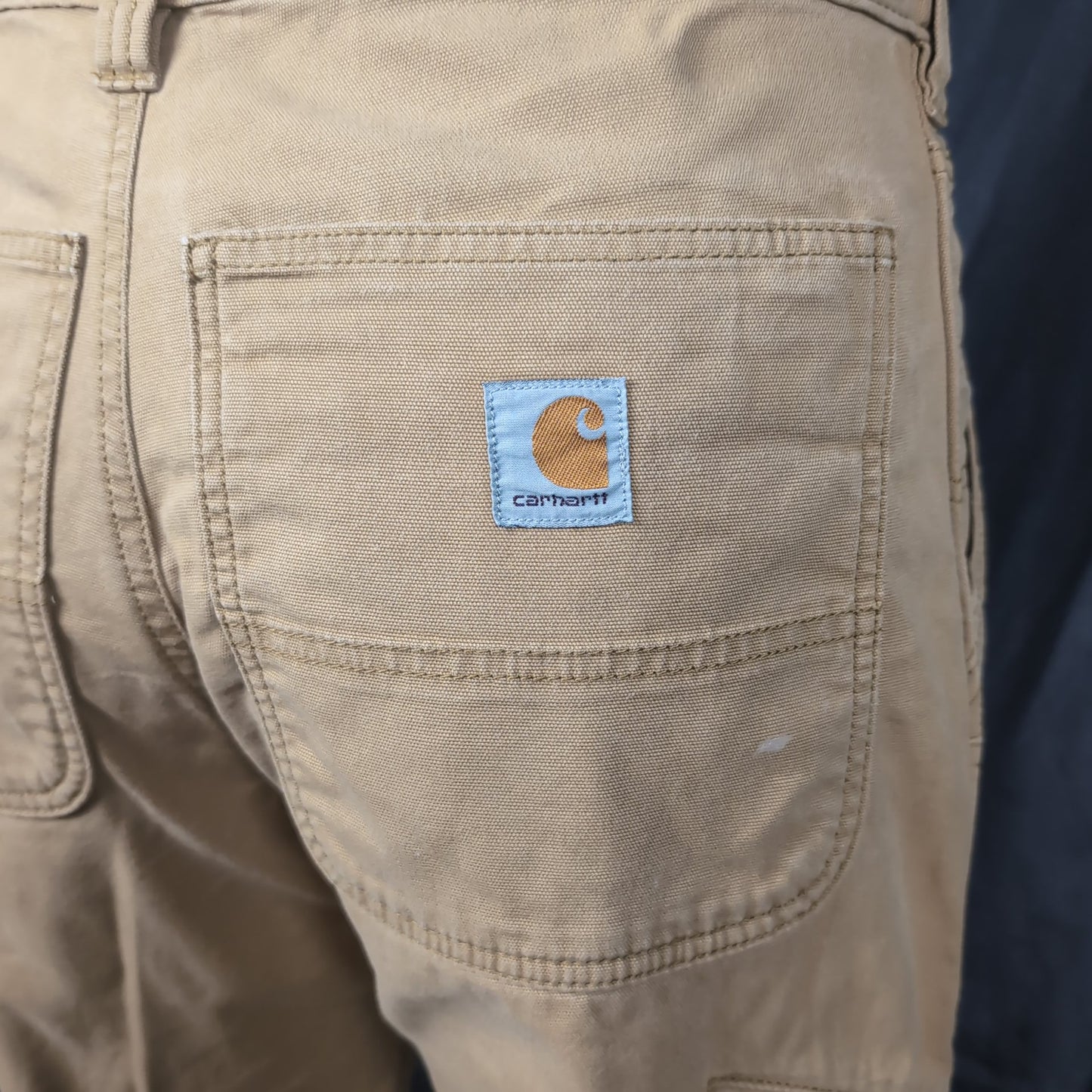 Jean Carpenter double knee vintage Carhartt (taille 31×32) J63