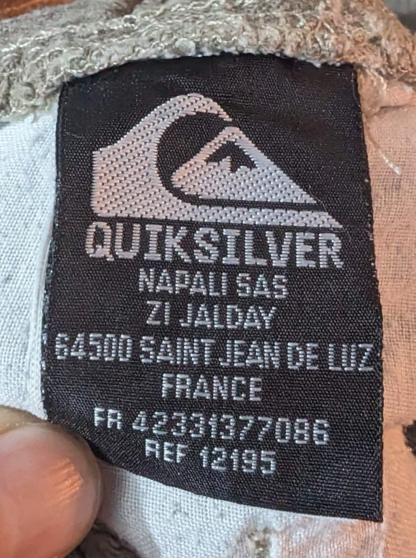 Carpenter velours côtelé vintage Quiksilver (taille M) P3