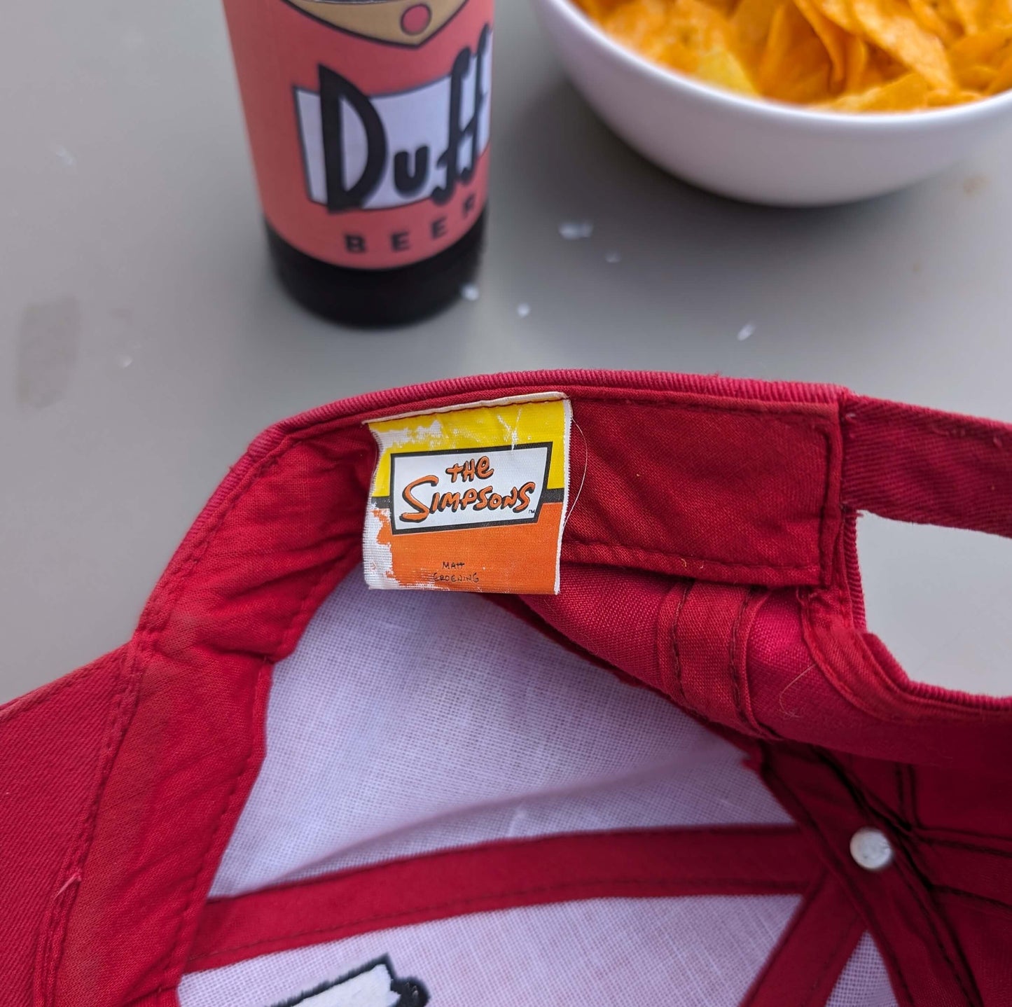 Casquette vintage Duff Beer (The Simpsons)