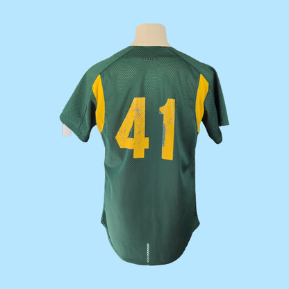 Chemise vintage Majestic MLB Athletics d'Oakland (taille S-M) T117