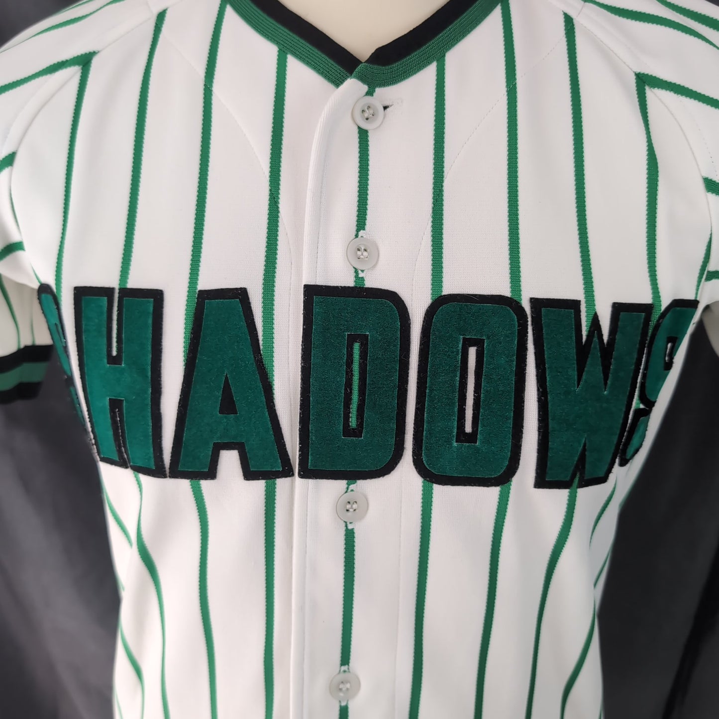 Chemise vintage baseball (taille S-M) T120