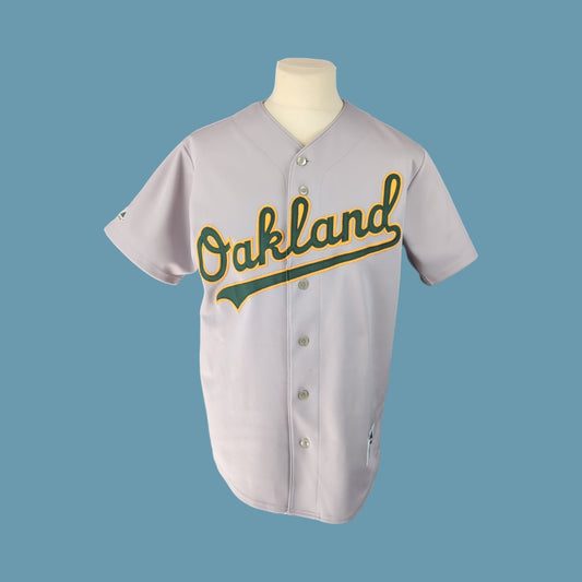 Chemise vintage Majestic MLB Oakland (taille M-L) T121