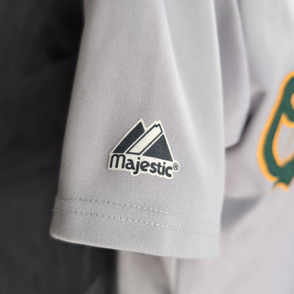 Chemise vintage Majestic MLB Oakland (taille M-L) T121