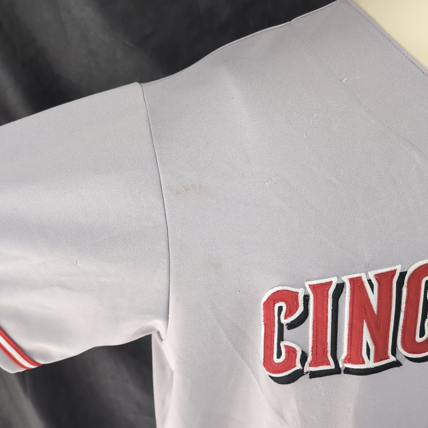 Chemise vintage Majestic MLB Cincinnati Bronson Arroyo (taille XL-XXL) T123