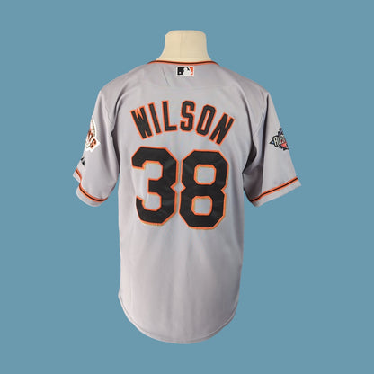 Chemise vintage Majestic MLB Giants de San Francisco Brian Wilson (taille S-M) T124