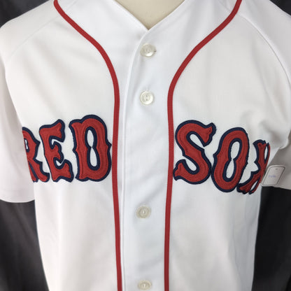 Chemise vintage Majestic MLB Red Sox de Boston (taille S-M) T130