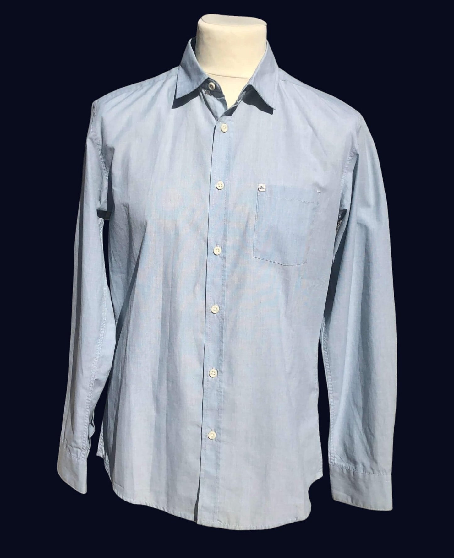 Chemise vintage manche longue Quiksilver (taille S) T106