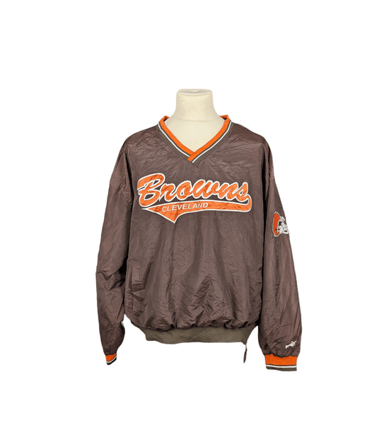 Coupe vent vintage Puma Browns (Cleveland) (taille XXL) V5