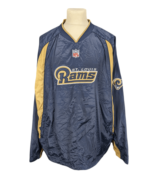 Coupe vent vintage Reebok Rams (Los Angeles) (taille XXL) V4