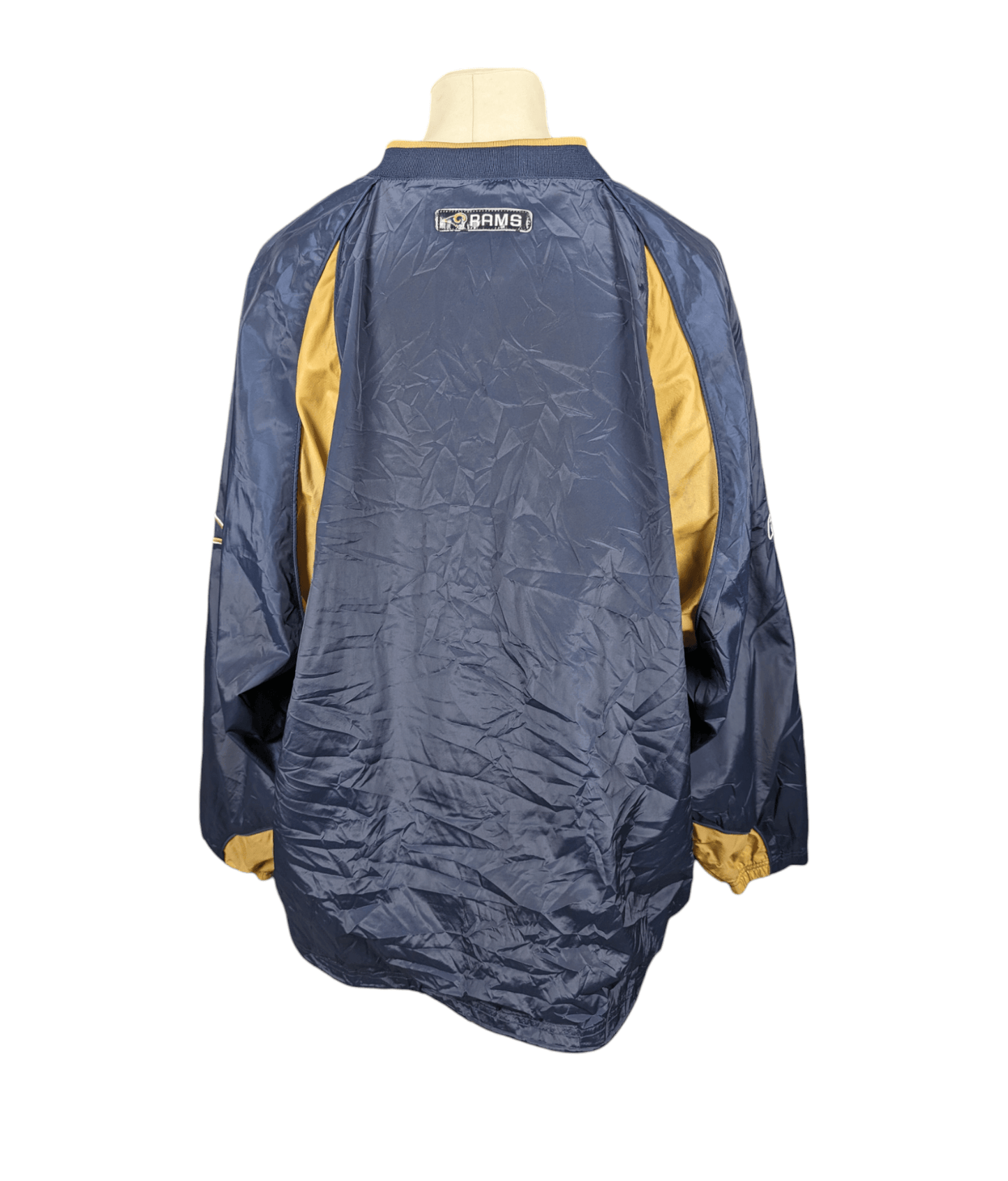 Coupe vent vintage Reebok Rams (Los Angeles) (taille XXL) V4