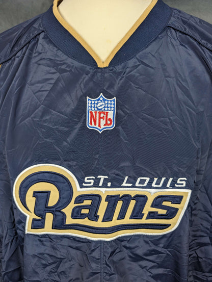 Coupe vent vintage Reebok Rams (Los Angeles) (taille XXL) V4