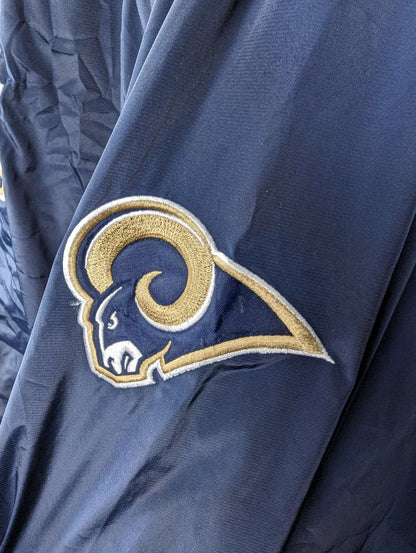 Coupe vent vintage Reebok Rams (Los Angeles) (taille XXL) V4