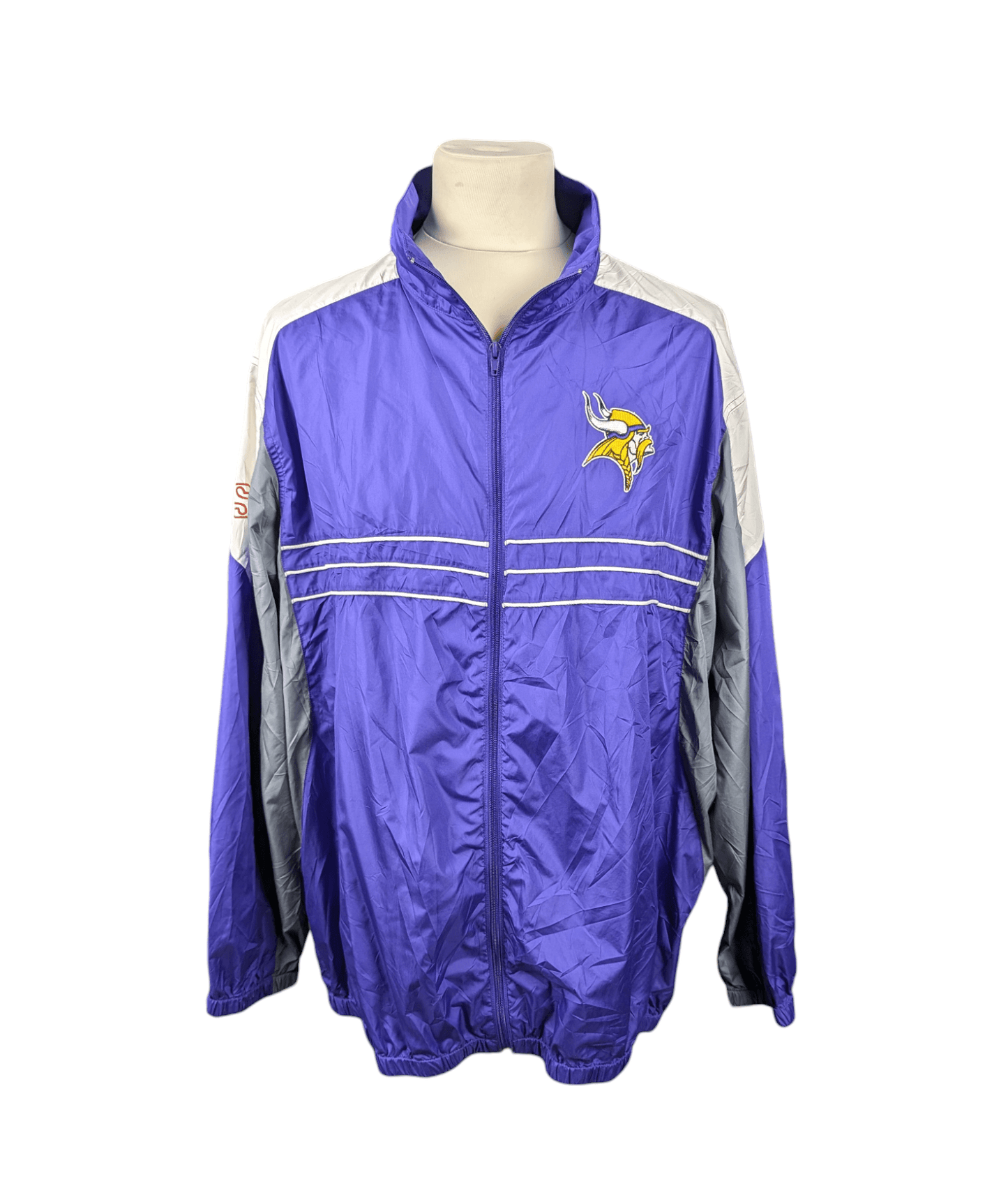 Coupe vent vintage NFL Vikings (Minnesota) (taille XXL) V13