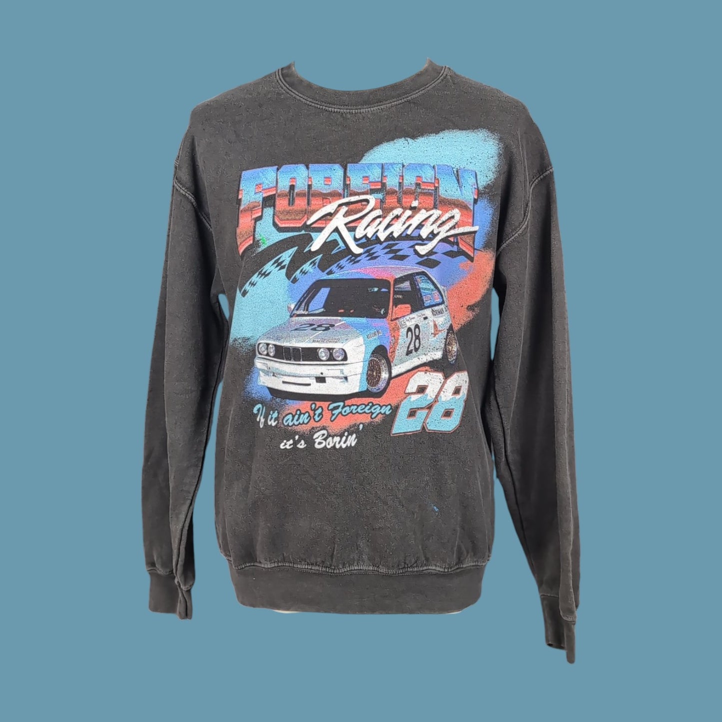 Crewneck vintage BMW Rallye (taille M) H13