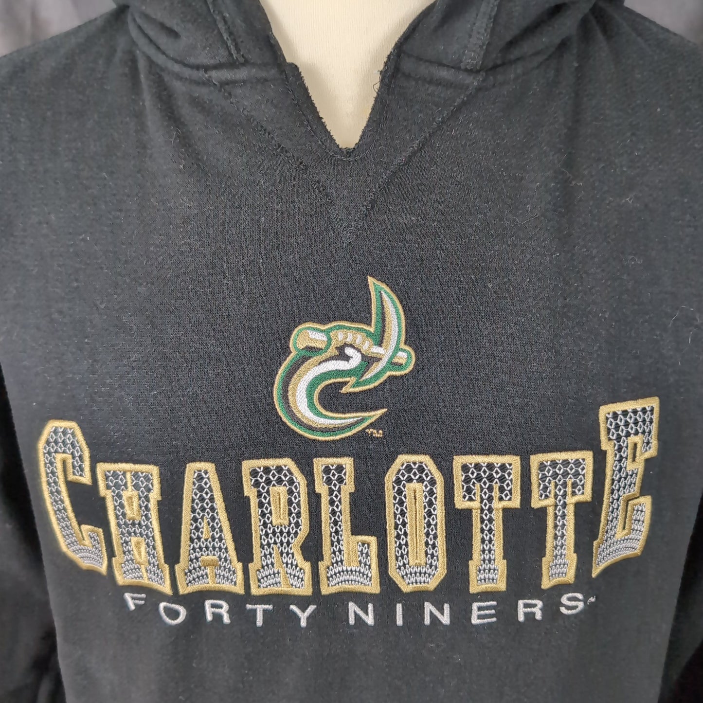 Sweat à capuche vintage 49Ers de Charlotte Football Américain (taille M) H20