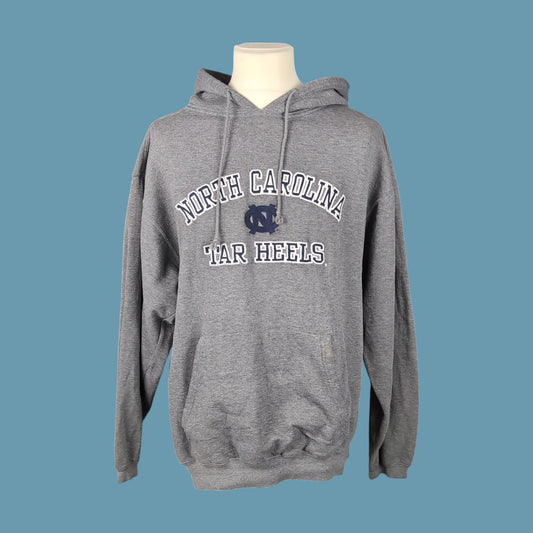 Sweat à capuche vintage North Carolina Tar Heels Basketball (taille L-XL) H21